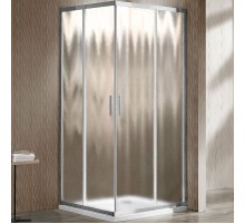 Душевой уголок Vincea Garda 120х120 VSS-1G1212CH профиль Хром стекло шиншилла