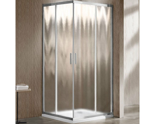 Душевой уголок Vincea Garda 120х110 VSS-1G1112CH профиль Хром стекло шиншилла
