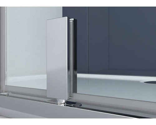 Душевой уголок Vincea Penta 100х100 VSP-3P100CLB профиль Черный стекло прозрачное