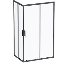 Душевой уголок AM.PM Gem S 120х80 W93G-404-120280-BT профиль Черный матовый стекло прозрачное