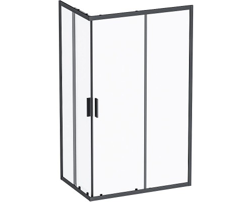 Душевой уголок AM.PM Gem S 120х80 W93G-404-120280-BT профиль Черный матовый стекло прозрачное