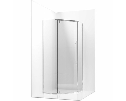 Душевой уголок Ambassador Ritz 90х90 112011102 профиль Хром стекло прозрачное