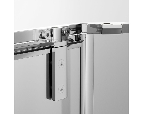 Душевой уголок Ambassador Ritz 100х100 112011103 профиль Хром стекло прозрачное