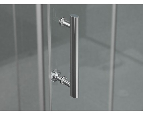 Душевой уголок Ambassador Kingston 80х80 14011106 профиль Хром стекло прозрачное