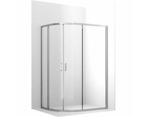 Душевой уголок Ambassador Kingston 100х90 14011107 профиль Хром стекло прозрачное