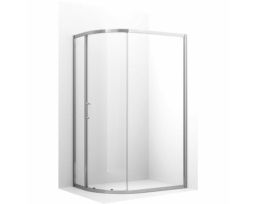 Душевой уголок Ambassador Kingston 100х80 14011114 профиль Хром стекло прозрачное