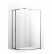 Душевой уголок Ambassador Kingston 120х80 14011117 профиль Хром стекло прозрачное