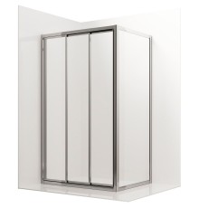 Душевой уголок Ambassador Forsa 120х80 17021103NX-80NX профиль Хром стекло прозрачное