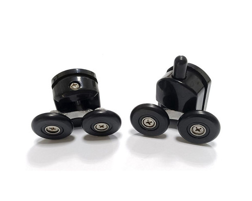 Душевой уголок Abber Schwarzer Diamant 80x80 AG02080BH-S80Bб профиль Черный стекло прозрачное