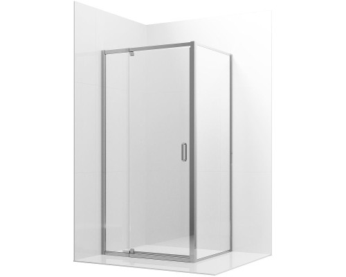 Душевой уголок Ambassador Elysium 100x80 111021104KX-80KX профиль Хром стекло прозрачное