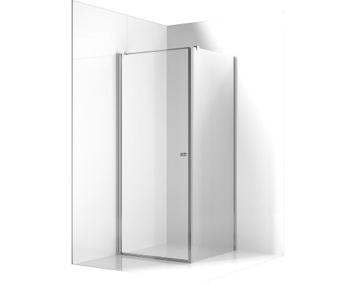 Душевой уголок Ambassador Elysium 100x80 111011111CX-80CX профиль Хром стекло прозрачное