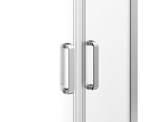 Душевой уголок Ambassador Royal 120x90 18015102 профиль Хром стекло белое с рисунком