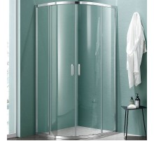 Душевой уголок Aquatek 80х80 AQNAA2142-80 профиль Хром стекло прозрачное