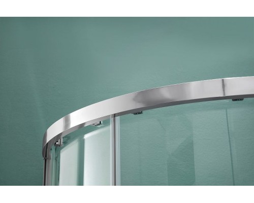 Душевой уголок Aquatek 80х80 AQNAA2142-80 профиль Хром стекло прозрачное