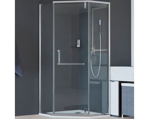 Душевой уголок RGW Hotel HO-084 90x90 350608499-11 профиль Хром стекло прозрачное