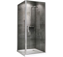 Душевой уголок Abber Sonnenstrand 60x85 AG04060-S85 профиль Хром стекло прозрачное