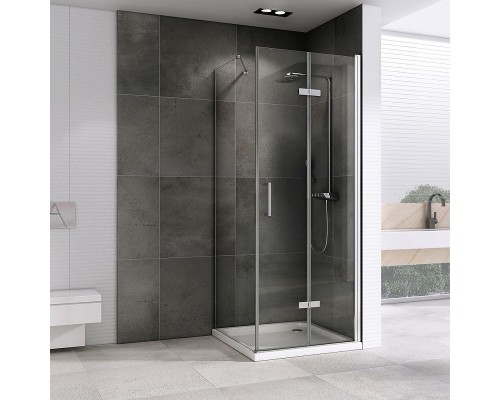 Душевой уголок Abber Zart 70x90 AG08070P-S91 профиль Хром стекло прозрачное