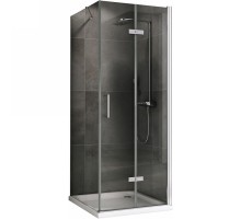 Душевой уголок Abber Zart 80x80 AG08080P-S81 профиль Хром стекло прозрачное