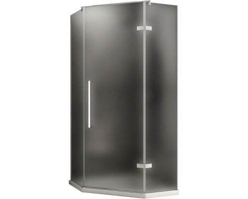 Душевой уголок Abber Ewiges Wasser 100x100 AG05100M профиль Хром стекло матовое