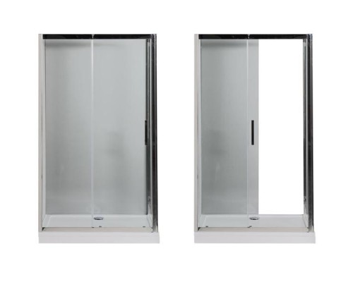 Душевой уголок Aquanet Delta NPE1131 120x80 профиль Хром, стекло прозрачное