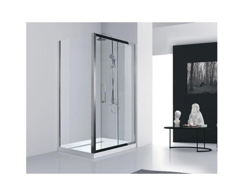 Душевой уголок Aquanet Delta NPE1131 150x80 профиль Хром, стекло прозрачное