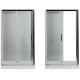 Душевой уголок Aquanet Delta NPE1131 150x80 профиль Хром, стекло прозрачное