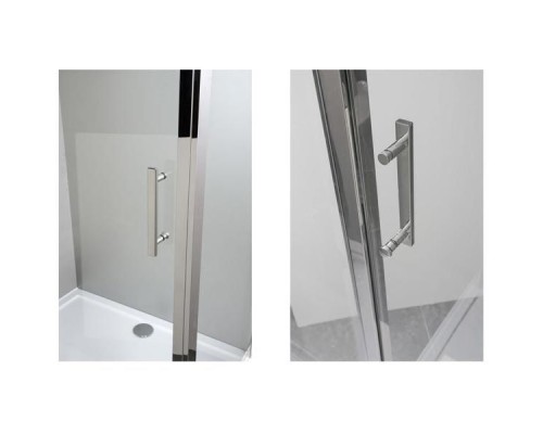 Душевой уголок Aquanet Delta NPE1131 150x80 профиль Хром, стекло прозрачное