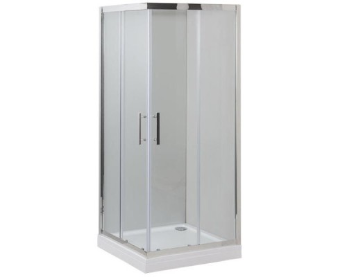 Душевой уголок Aquanet Delta Cube NPE1142 100x100 профиль Хром, стекло прозрачное