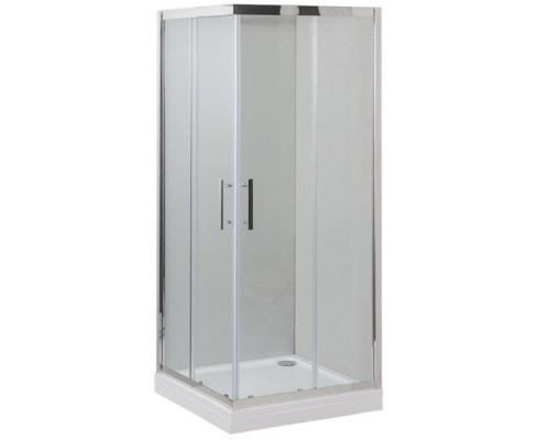 Душевой уголок Aquanet Delta Cube NPE1142 90x90 профиль Хром, стекло прозрачное