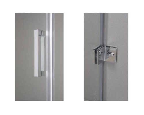 Душевой уголок Aquanet Beta NWD1231 140x80 L 185424 профиль Хром стекло прозрачное