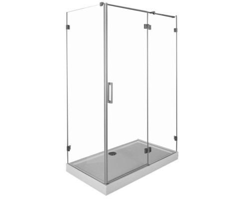 Душевой уголок Aquanet Beta NWD1231 150x80 L 185426 профиль Хром стекло прозрачное