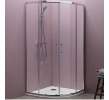 Душевой уголок Kolpa San Eco Quat TKP 80x80 538570 профиль Хром стекло прозрачное