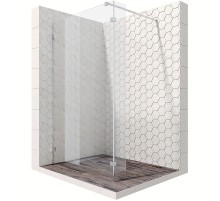 Душевая перегородка Ambassador Walk-in 90х200 15031105 профиль Хром стекло прозрачное