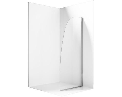 Душевая перегородка Ambassador Walk-in 80х200 15031132 профиль Хром стекло прозрачное