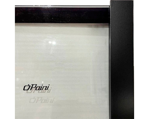 Душевая перегородка Paini 80 Walk-In 80G профиль Черный матовый стекло прозрачное с рисунком