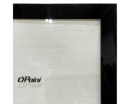 Душевая перегородка Paini 80 Walk-In 80G профиль Черный матовый стекло прозрачное с рисунком