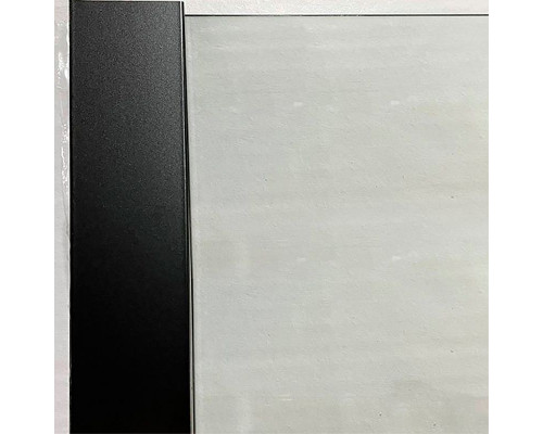 Душевая перегородка Paini 90 Walk-In 90C профиль Черный матовый стекло прозрачное