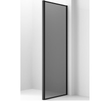 Душевая стенка Ambassador Forsa 80 80ABB профиль Черный стекло тонированное