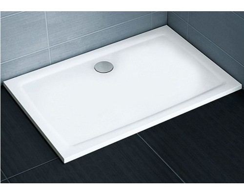 Душевой поддон из искусственного камня Ravak Gigant Pro 100x80 Flat XA03A411010 Белый