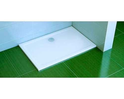 Душевой поддон из искусственного камня Ravak Gigant Pro 100x80 Flat XA03A411010 Белый