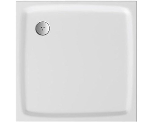 Душевой поддон из искусственного камня Ravak Perseus Pro Chrome 100х100 XA04AA01010 Белый