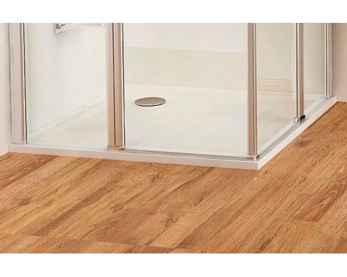 Душевой поддон из искусственного камня Ravak Perseus Pro Chrome 100х100 XA04AA01010 Белый