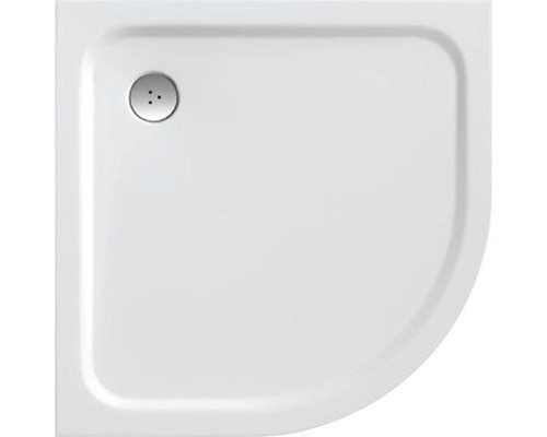 Душевой поддон из искусственного камня Ravak Elipso Pro Chrome 90х90 XA247701010 Белый
