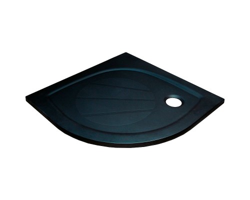 Душевой поддон из искусственного камня Ravak Elipso Pro 100х100 XA23AA01010BM Черный матовый