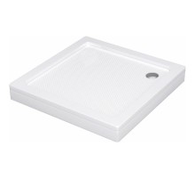 Акриловый поддон для душа WasserKRAFT Amper 90x90 29T03 Белый глянец