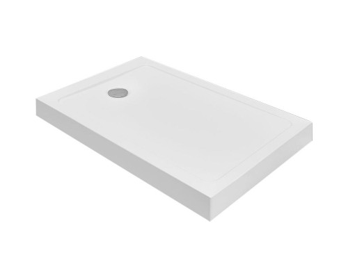 Акриловый поддон для душа Radaway Doros F Compact 100x80x12 Белый