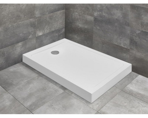 Акриловый поддон для душа Radaway Doros F Compact 100x80x12 Белый