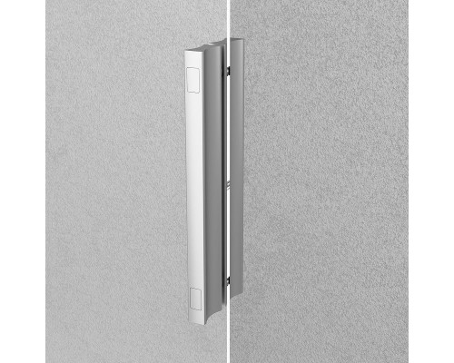 Шторка на ванну AM.PM Like W80S-100PS-150MT 100x150 профиль Хром матовый стекло прозрачное