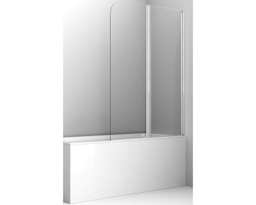 Шторка на ванну Ambassador Bath Screens 90х140 16041118 профиль Хром стекло прозрачное