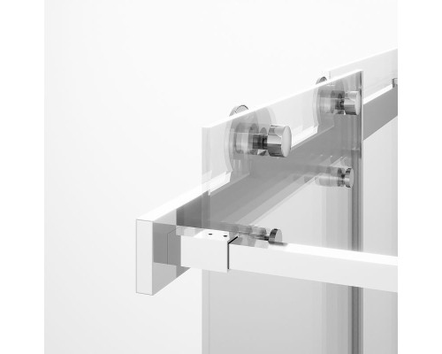 Шторка на ванну Ambassador Bath Screens 90х140 16041117 профиль Хром стекло прозрачное